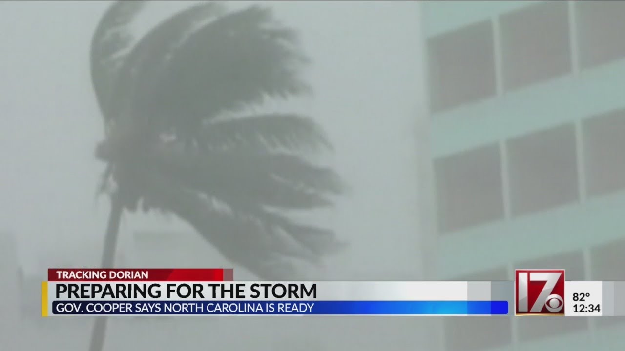 NC prepares for Hurricane Dorian - YouTube