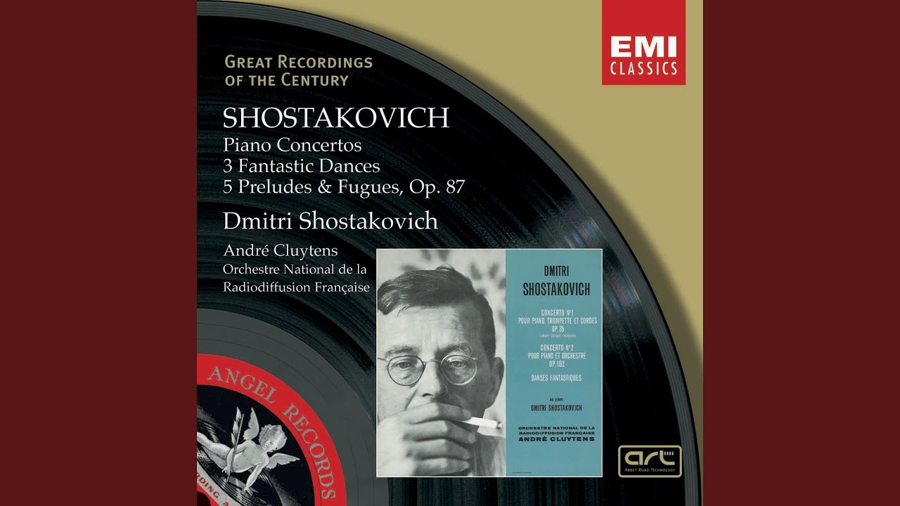 Piano Concerto No. 2 In F Major Op. 102: II. Andante - André Cluytens, Dmitri  Shostakovich & Orchestre National de France | Shazam
