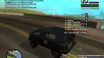 SA:MP race map (sandking rally)