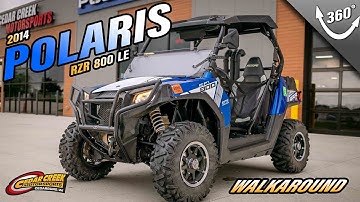 Walkaround | 2014 Polaris® RZR® 800 EPS Blue Fire LE