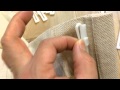 【カーテン】カーテンレールへの取り付け方法