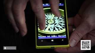 3D Compass Windows Phone Application Demo screenshot 2