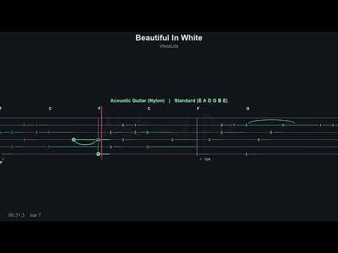 Beautiful In White (Guitar) - WestLife