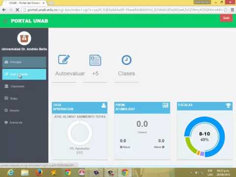 Tutorial Portal UNAB