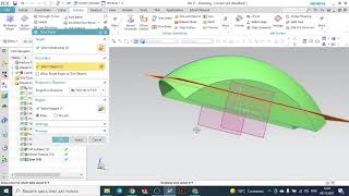 Siemens NX (English) DAY_18:#trim #sheet function in NX #unigraphics #NX #Siemens  #surface #model