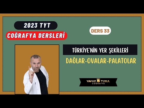 TÜRKİYE'NİN YER ŞEKİLLERİ #coğrafya #tytcoğrafya #kpsscoğrafya #tyt