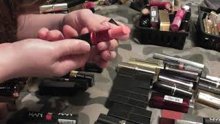 Declutter 2017 Lipsticks Part 1