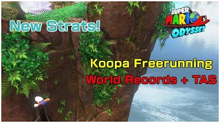 Koopa Freerunning World Record + TAS Compilation - Super Mario Odyssey - May 2023