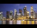 Beautiful Singapore. Landmarks, architecture, environment.