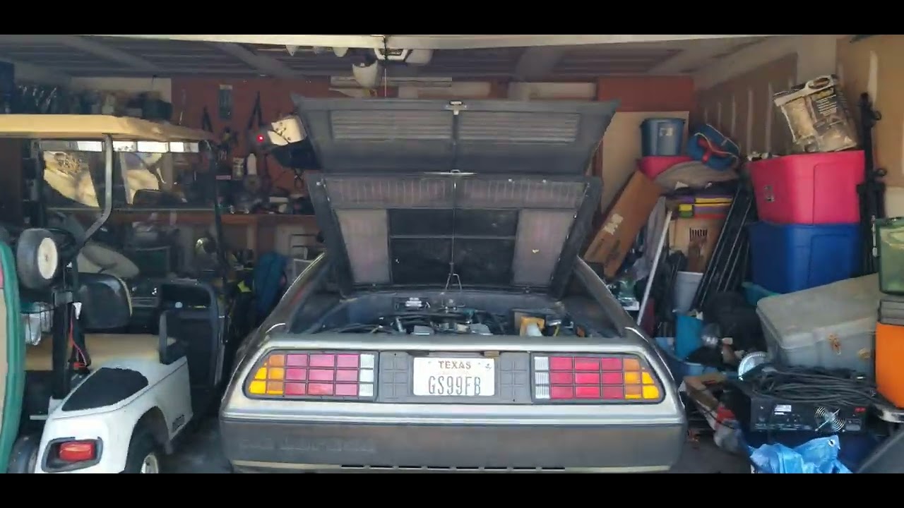 DeLorean DMC 12 1981 cold start YouTube