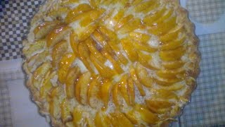 Tarte aux pommes,Apple tarte??تورتة التفاح بعجينة تذوب في الفم? سهلة التحضير بكريمة رائعة?