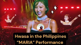 Hwasa In The Philippines Maria Performance