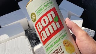 Bonami + soft & Crunchy Gym Chalk ASMR VIDEO ♥️♥️ 16 Gym Chalk Blocks #asmr #fyp #gymchalk #shorts screenshot 1