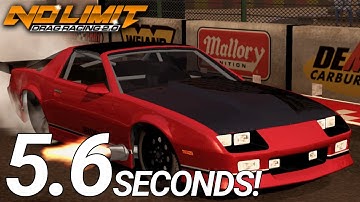5.6 Camaro Iroc Z Tune | No Limit Drag Racing 2.0