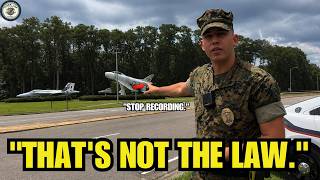 Military Security Claims Filming Is ILLEGAL, Citizen Proves Otherwise| 1st amendment audit