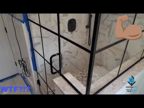 custom shower screen