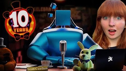FNAF WEEK DAY 4: Reacting to Scott Cawthon + Dawko Interview
