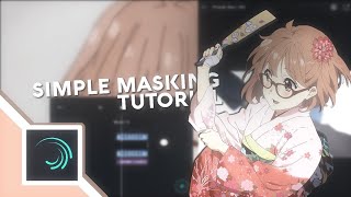 SIMPLE MASKING  | Alight Motion Tutorial screenshot 5