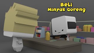 Beli Minyak Goreng / kartun lucu, animasi lucu