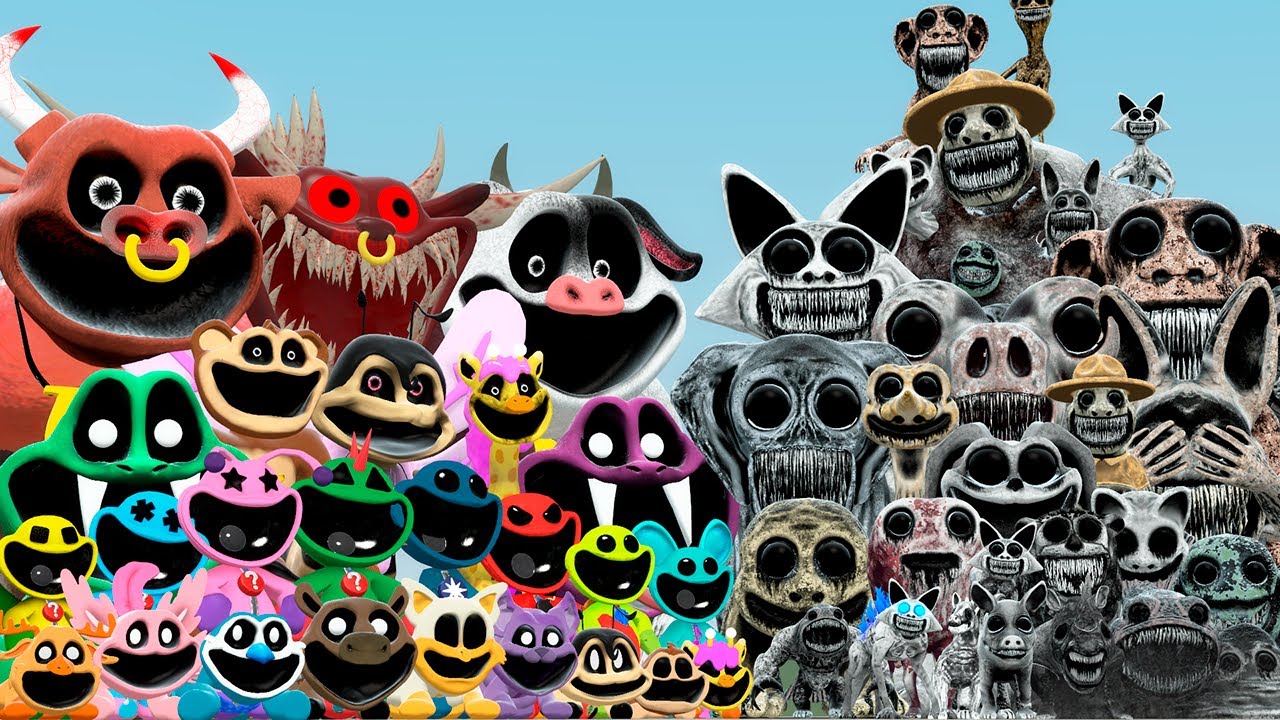 SMILING CRITTERS POPPY PLAYTIME VS ZOONOMALY (Garry's Mod)