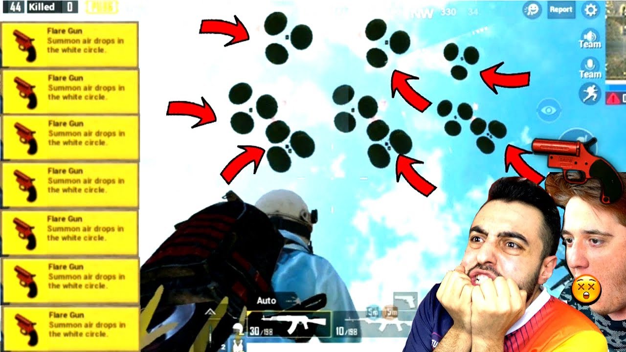 AİRDROP AVCILARI İŞ BAŞINDA ! WİN ?! PUBG MOBİLE DUO EMJAN !