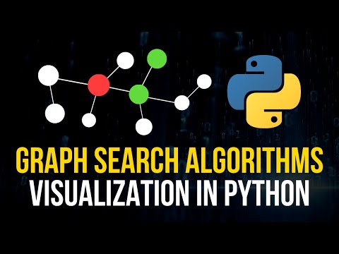 Graph Search Visualization in Python (BFS and DFS)