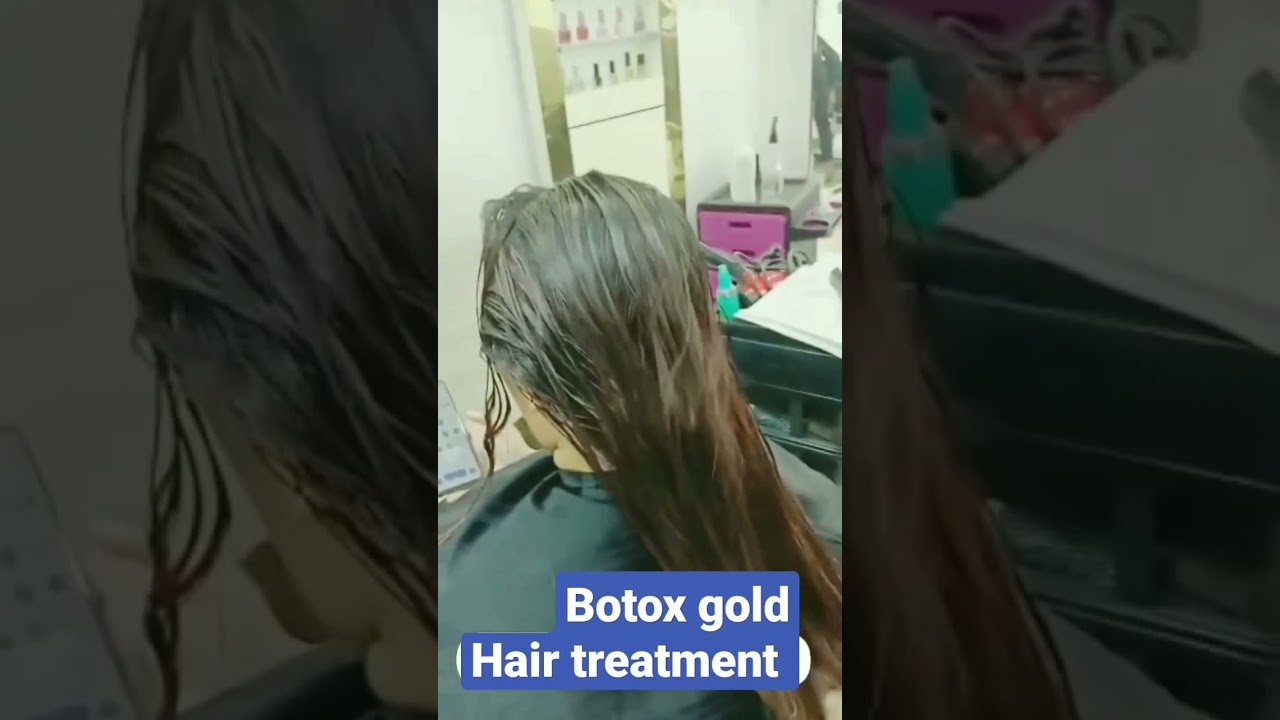 botox gold hair treatment 