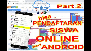 Cara Membuat Aplikasi Pendaftaran Siswa Baru || AppyBuilder Part 2