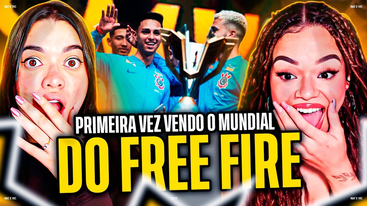 A ÚLTIMA QUEDA DO MUNDIAL 2019 - FREE FIRE | Nat e Vic MV [REACT]