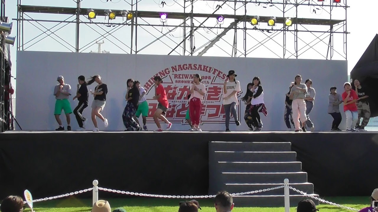 RIBBON Dance School リボンダンススクール №3 DANCE ながさきみなとまつり2019 感動のPV YouTube