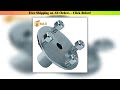 4-inch x 4-inch go kart straight axle wheel hub with 1 inch to 3/4 inch pressure