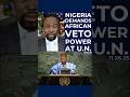 Nigeria Demands African Veto Power at the U.N. Security Council