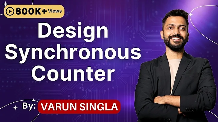 Lec - 45: Design Synchronous Counter | How to design Synchronous Counter | Digital Electronics