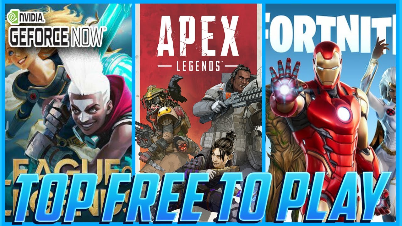 TOP 10 BEST FREE TO PLAY GAMES ON GEFORCE NOW!!! 