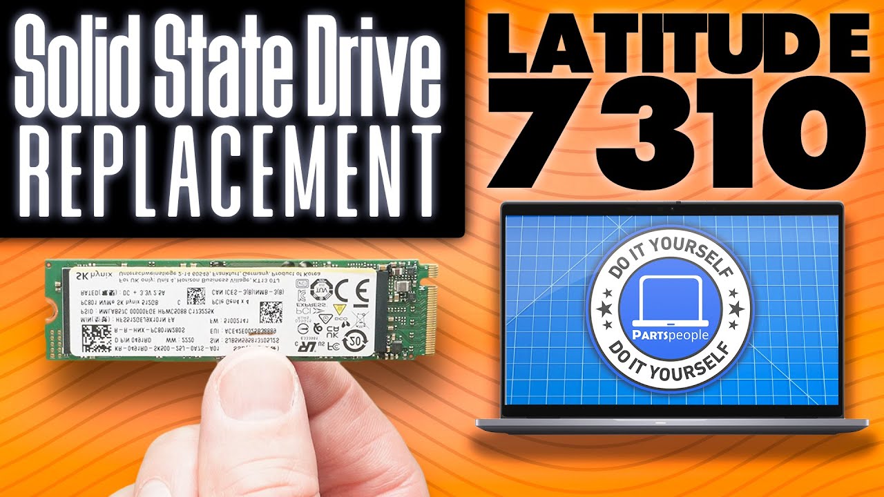 How To Replace Your M.2 NVMe SSD | Dell Latitude 7310 - YouTube