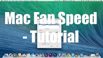 Mac - How to control fan speed tutorial (SmcFanControl)