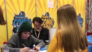MEETING FINN WOLFHARD COMIC CON GERMANY