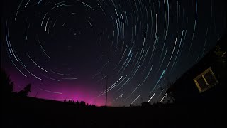 Star Trails Northern lights dji osmo action 4 stars movie night photography 4k