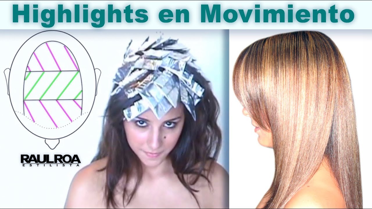 Como hacer mechas en casa con papel aluminio uno mismo