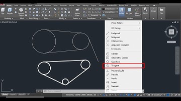 Circle Tangent Command- Hindi #DScadtraining #msme #ppdc #cad #meerut #saini #dinesh #AutoCAD