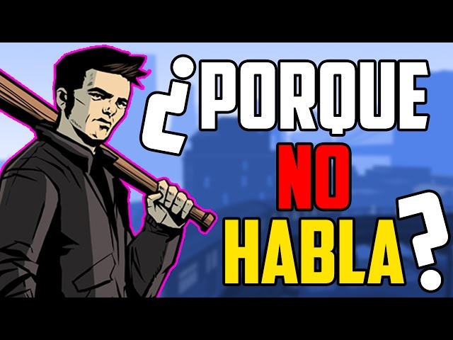 Por qué Claude de GTA III nunca habla?