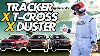 Duster CVT é páreo para Tracker e T-Cross? Novos SUVs compactos na VR #202 com Rubens Barrichello