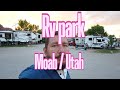Rv park campground te recomiendo este Utah Moab alberca hookups electricidad agua todo including