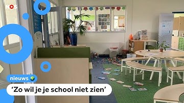 Ravage op school Wissenkerke computers kapot en muren beklad