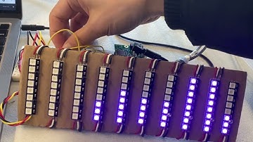 10-Band Teensy Spectrum Analyzer Demo