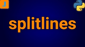Python splitlines