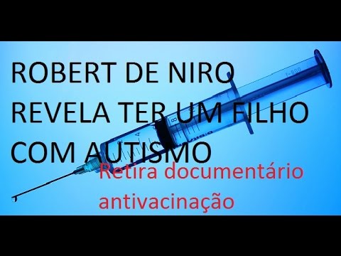 Vídeo: O Filho De Robert De Niro Tem Autismo