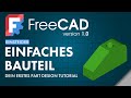 FreeCAD 1.0 - Simple Part in Part Design
