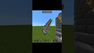 Minecraft Automatic Stairs🤯 #shorts