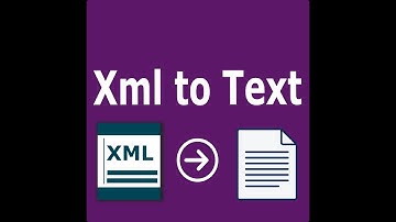 Xml to Text